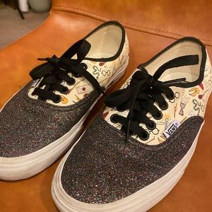 Custom Sparkle Harry Potter Vans
